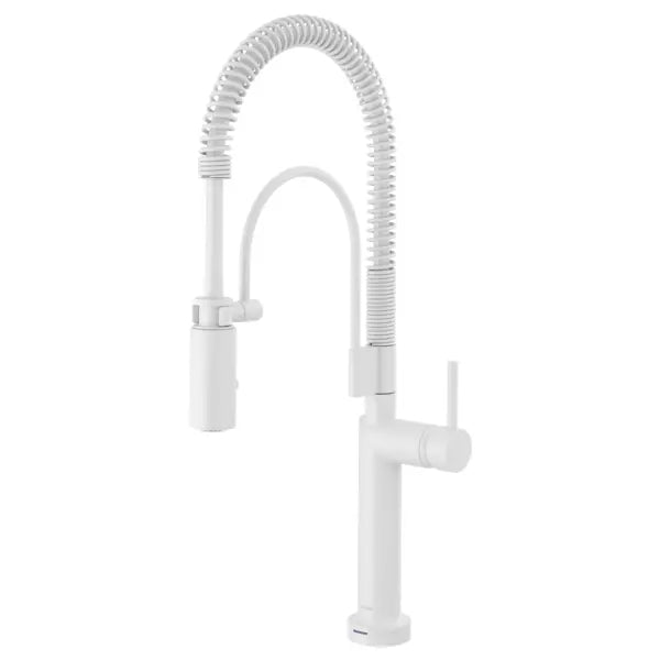 Brizo Odin 1.8 GPM Semi-Professional Kitchen Faucet with On/Off Touch Activation and Two-function Wand - Less Handle