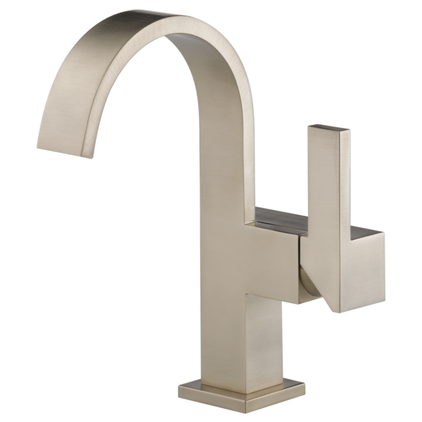 Brizo Siderna 1.2 GPM Single Hole Bathroom Faucet Less Drain Assembly - Limited Lifetime Warranty