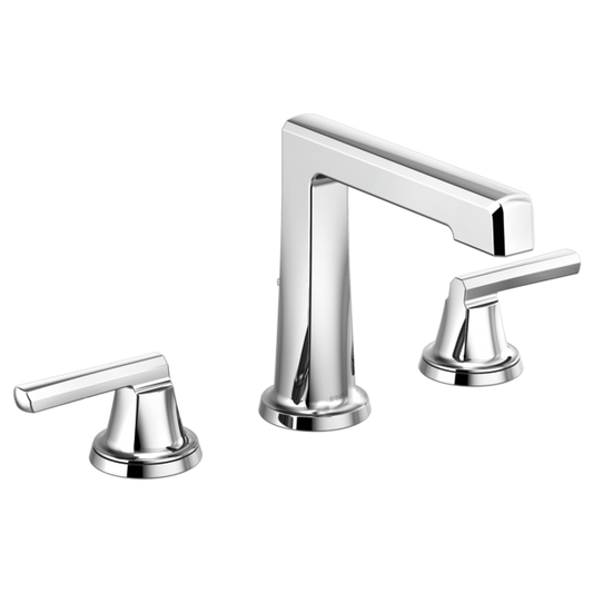 Brizo Levoir 1.5 GPM High Spout Widespread Bathroom Faucet with Pop-Up Drain Assembly Less Handles - Limited Lifetime Warranty