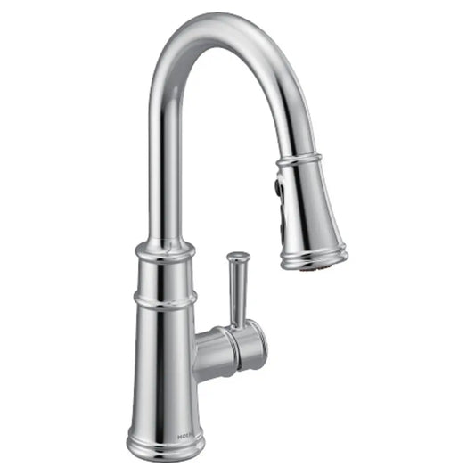 Moen Belfield 1.5 GPM High-Arc Single Handle Kitchen Faucet with MotionSense Technology