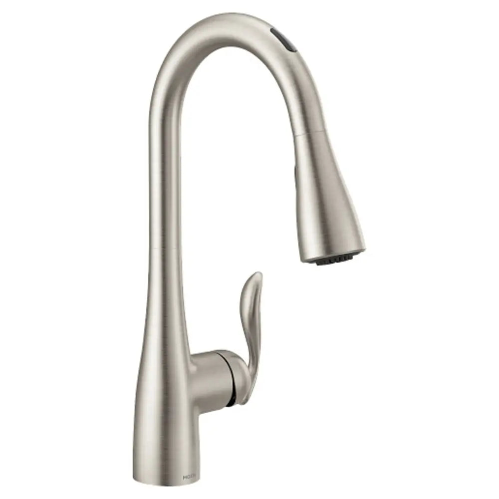 Moen Arbor Smart Faucet 1.5 GPM Single Hole Pull Down Kitchen Faucet with Voice Control