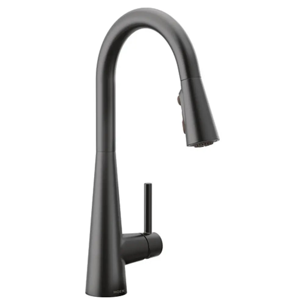 Moen Sleek 1.5 GPM Single Hole Pull Down Kitchen Faucet - Includes Escutcheon