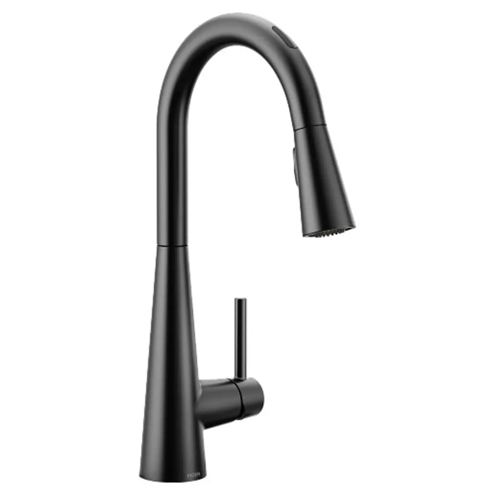Moen Sleek 1.5 GPM Single Hole Pull Down Kitchen Faucet with Voice Activation
