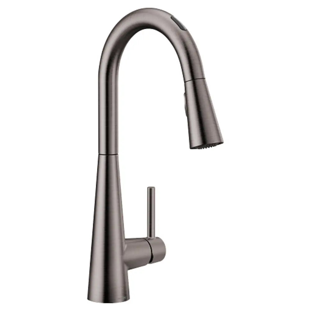 Moen Sleek 1.5 GPM Single Hole Pull Down Kitchen Faucet with Voice Activation