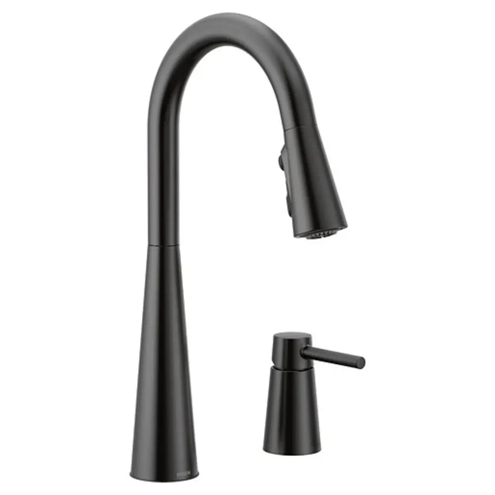 Moen 1.5 GPM Sleek One Handle High Arc Pulldown Kitchen Faucet