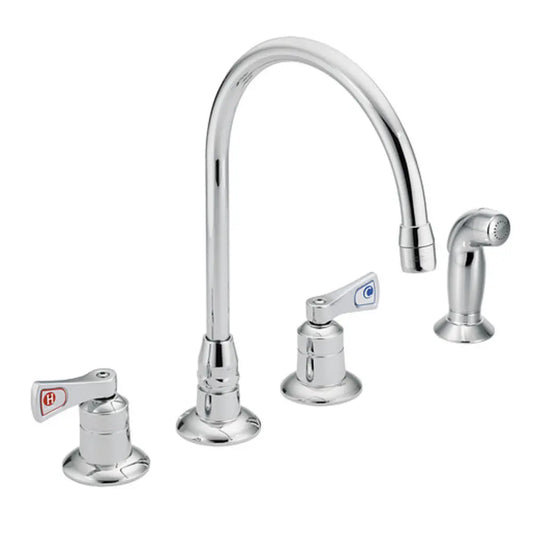 Moen M-DURA Commercial Kitchen Faucet - Includes Side Spray