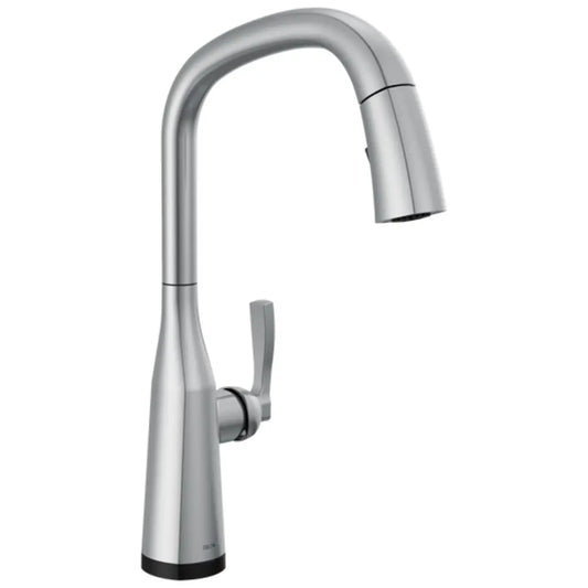 Delta Stryke 1.8 GPM Pull-Down Kitchen Faucet with On/Off Touch Activation and Magnetic Docking Spray Head