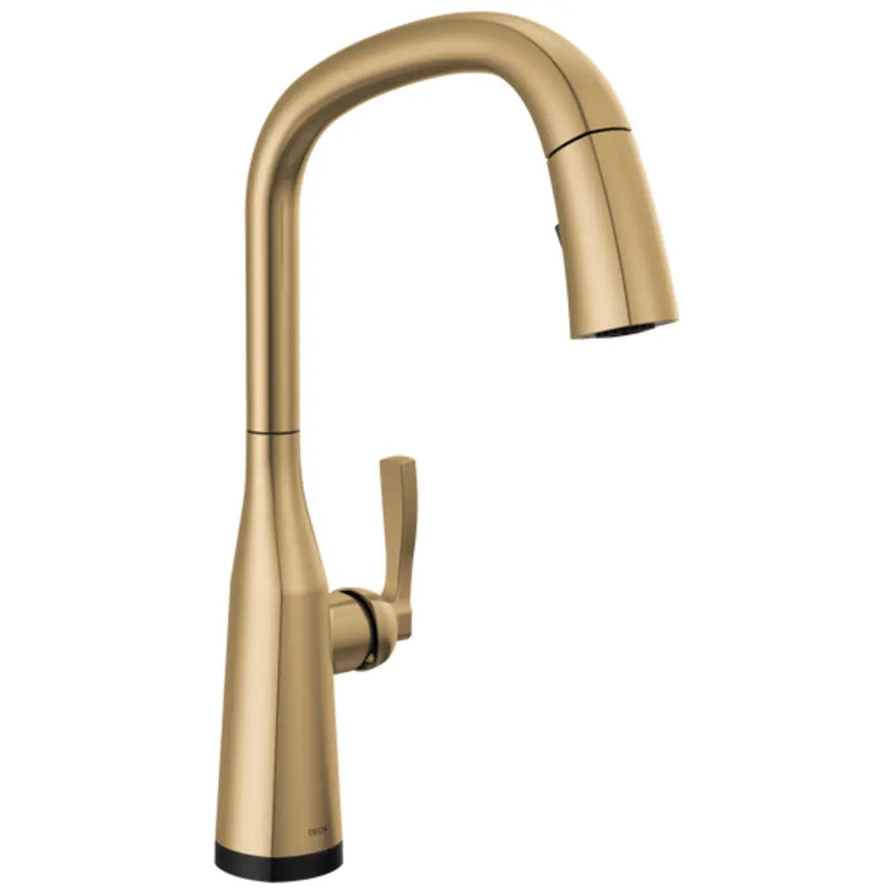 Delta Stryke 1.8 GPM Pull-Down Kitchen Faucet with On/Off Touch Activation and Magnetic Docking Spray Head