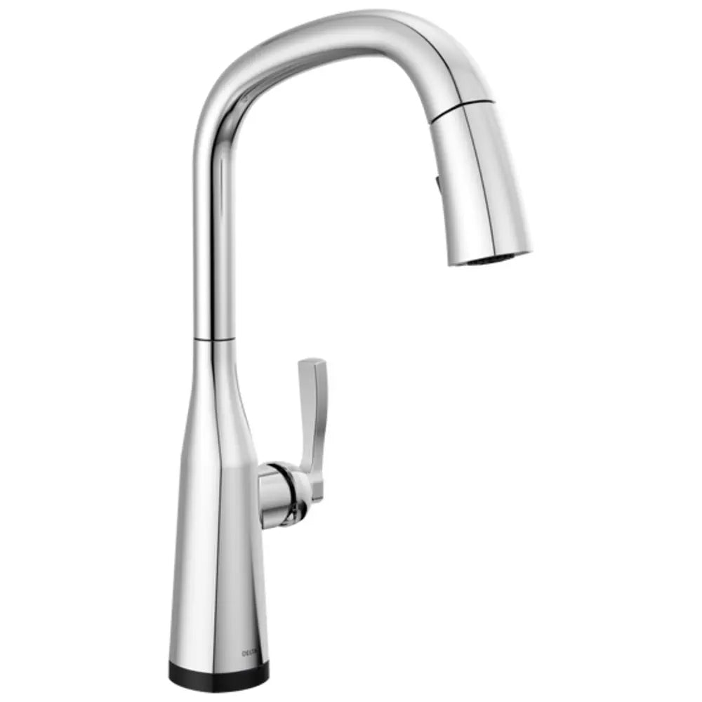 Delta Stryke 1.8 GPM Pull-Down Kitchen Faucet with On/Off Touch Activation and Magnetic Docking Spray Head