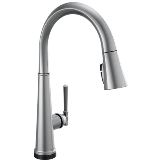 Delta Emmeline 1.8 GPM Pull-Down Kitchen Faucet with On/Off Touch Activation, ShieldSpray and Magnetic Docking Spray Head