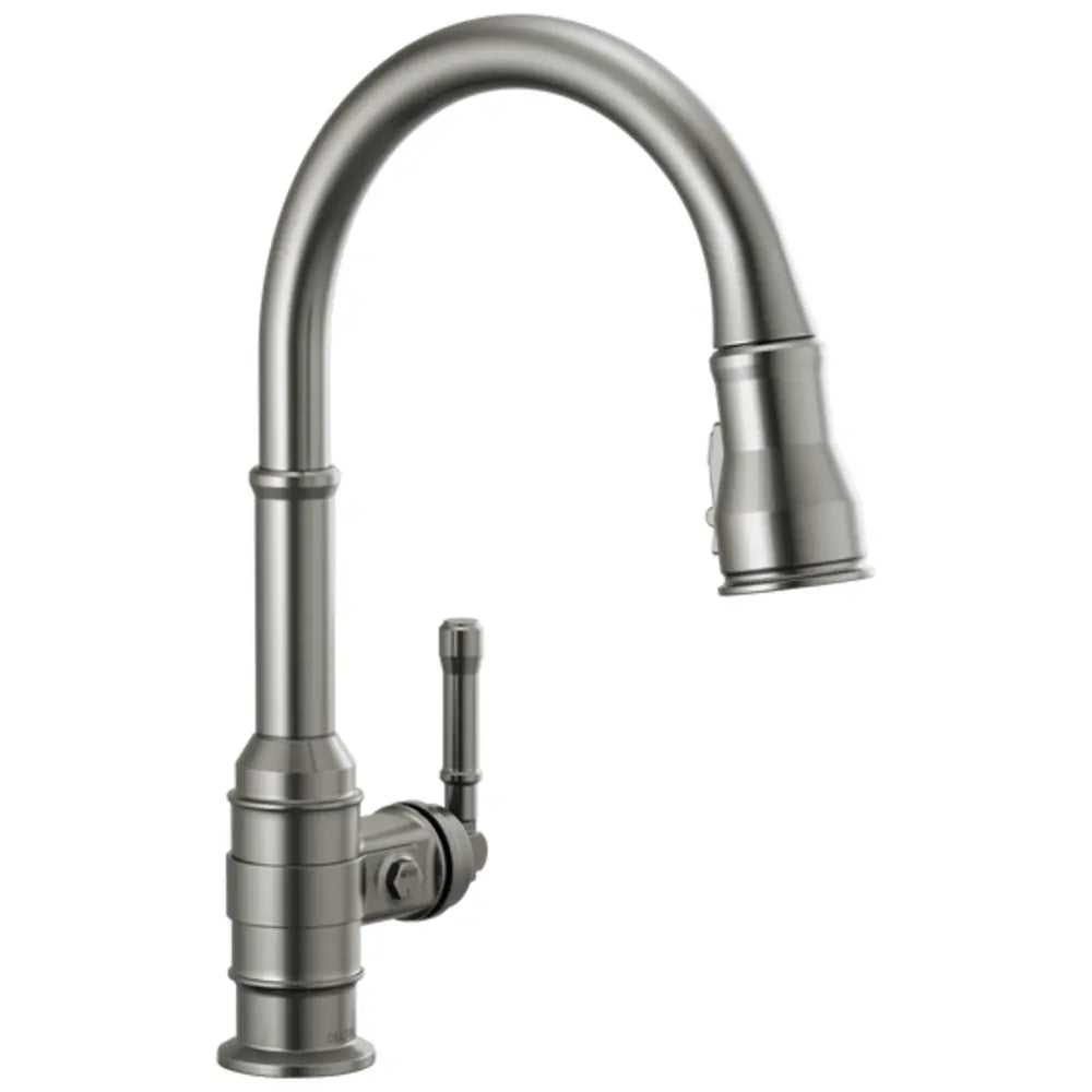 Delta Broderick 1.8 GPM Single Hole Pull Down Kitchen Faucet