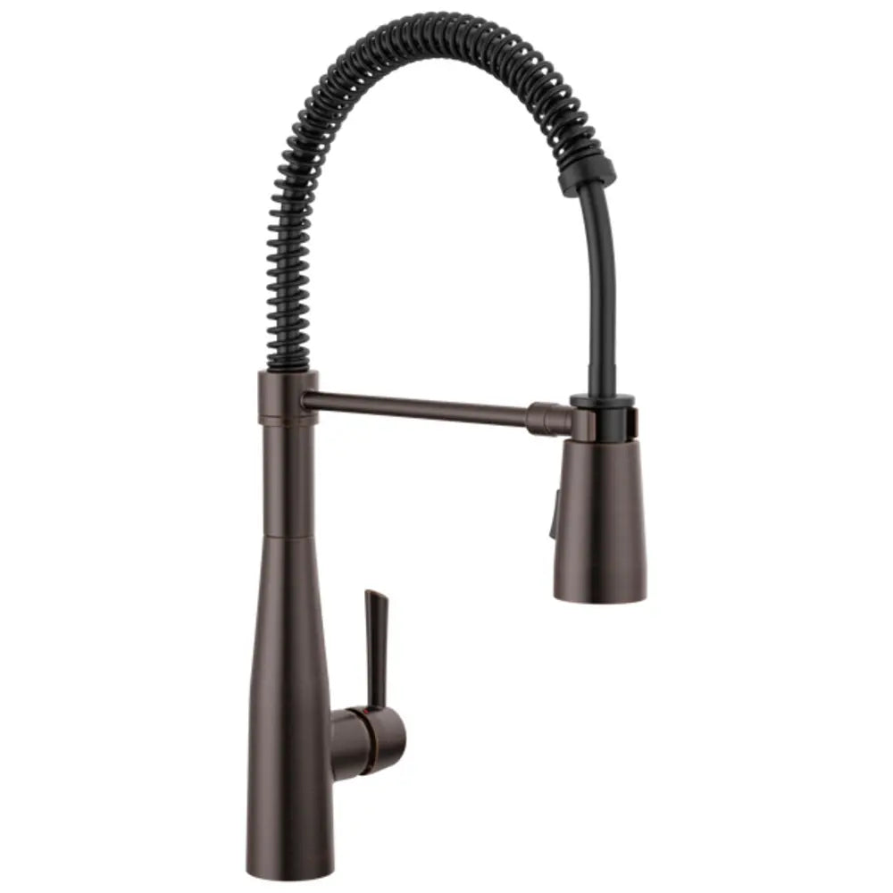 Delta Essa 1.8 GPM Single Hole Pre-Rinse Pull Down Kitchen Faucet - Includes Escutcheon