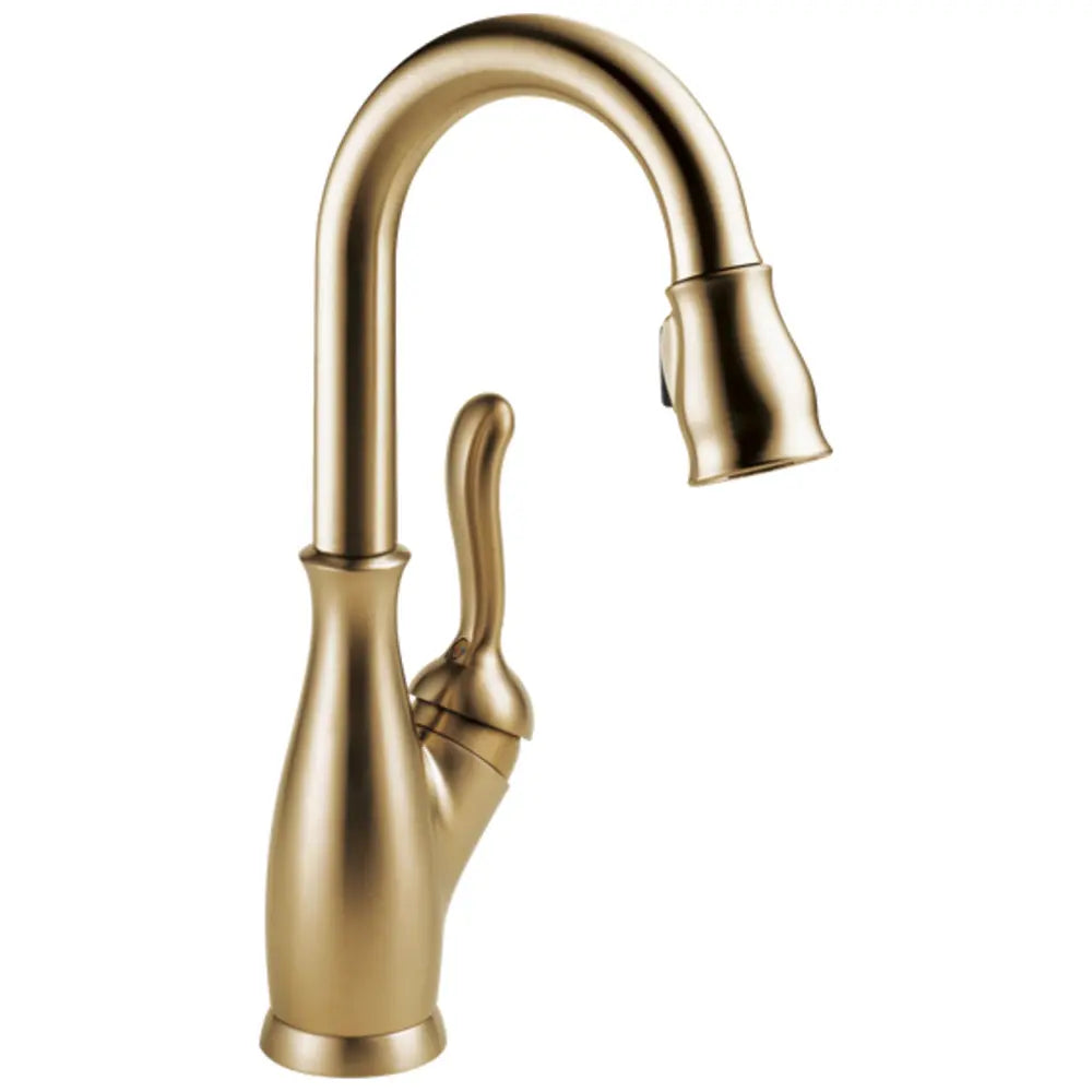 Delta Leland Pull-Down Spray Bar/Prep Faucet with Diamond Seal Technology, Touch Clean, and MagnaTite Docking Technology