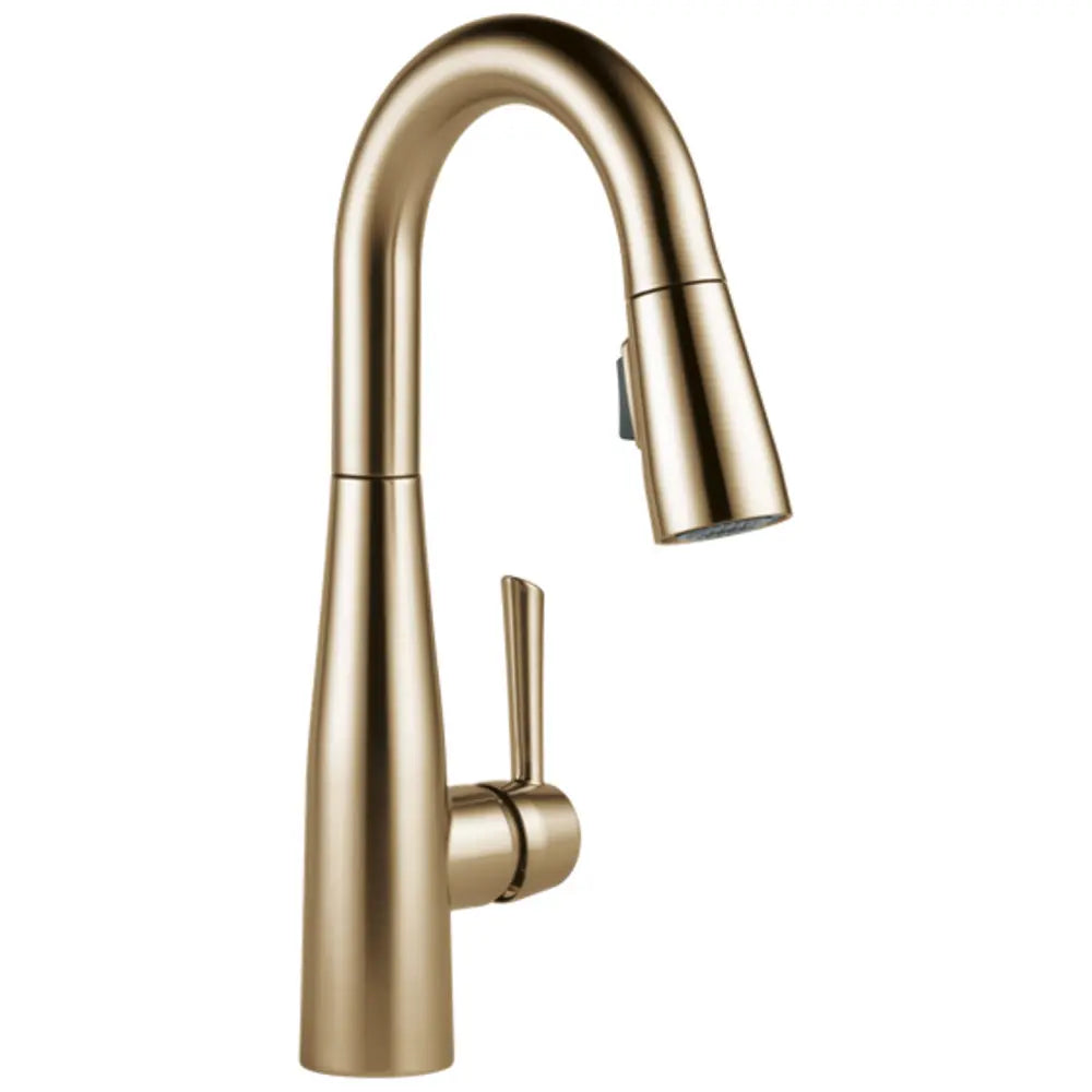 Delta Essa Pull-Down Bar/Prep Faucet with Magnetic Docking Spray Head - Includes Lifetime Warranty