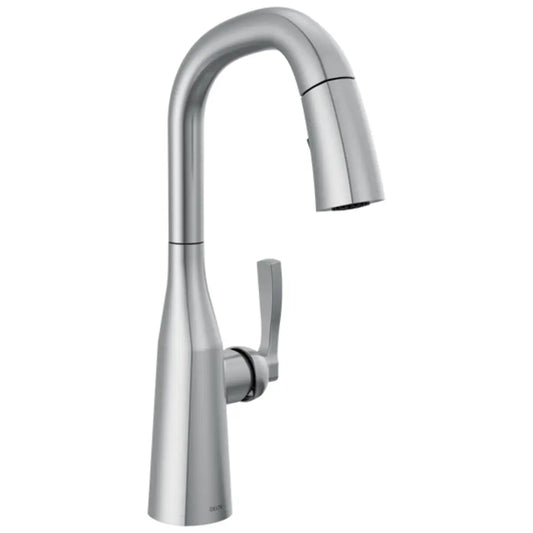 Delta Stryke 1.8 GPM Pull-Down Bar/Prep Faucet with Magnetic Docking Spray Head