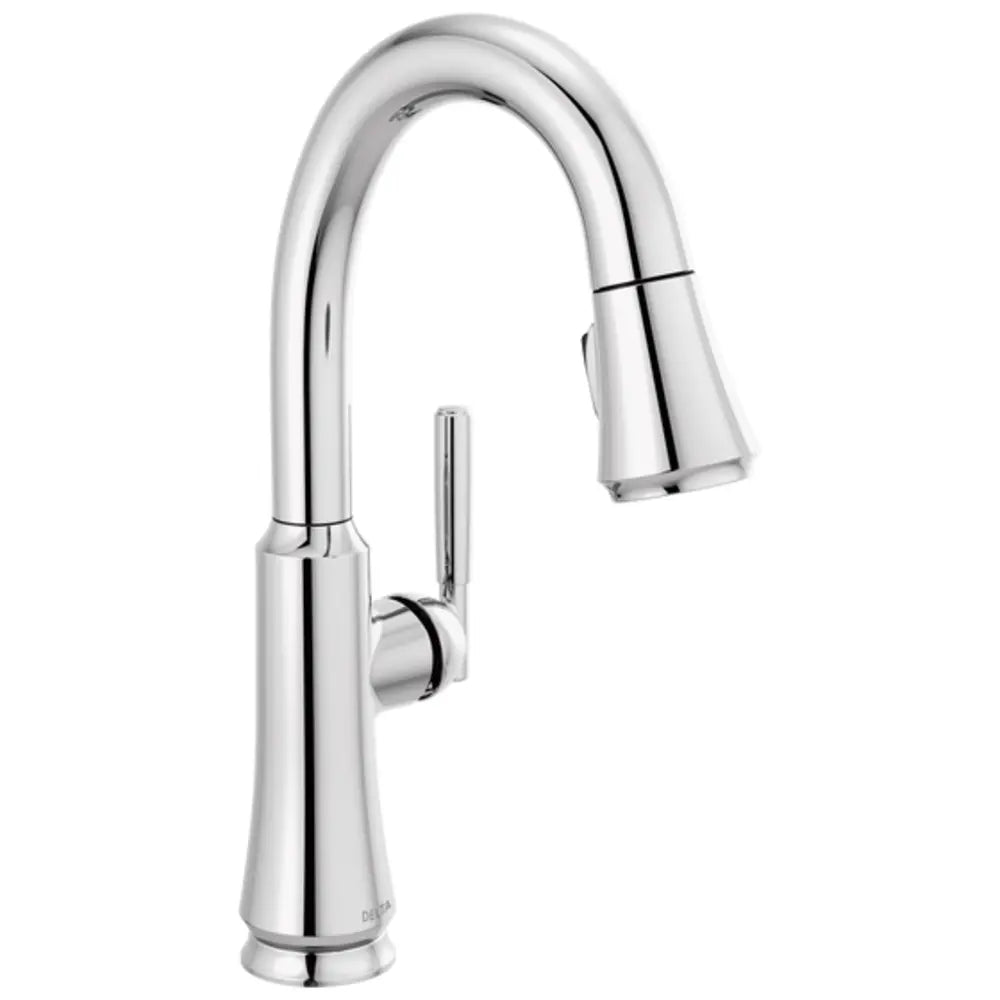 Delta Coranto 1.8 GPM Single Hole Pull Down Bar Faucet with Magnetic Docking Spray Head
