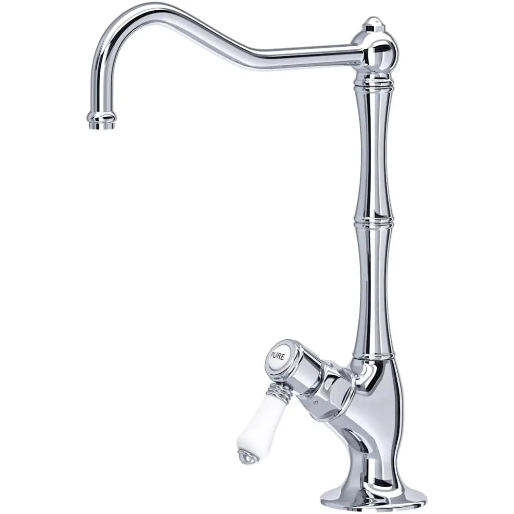 Rohl Acqui 0.5 GPM Cold Water Dispenser with Porcelain Lever Handle
