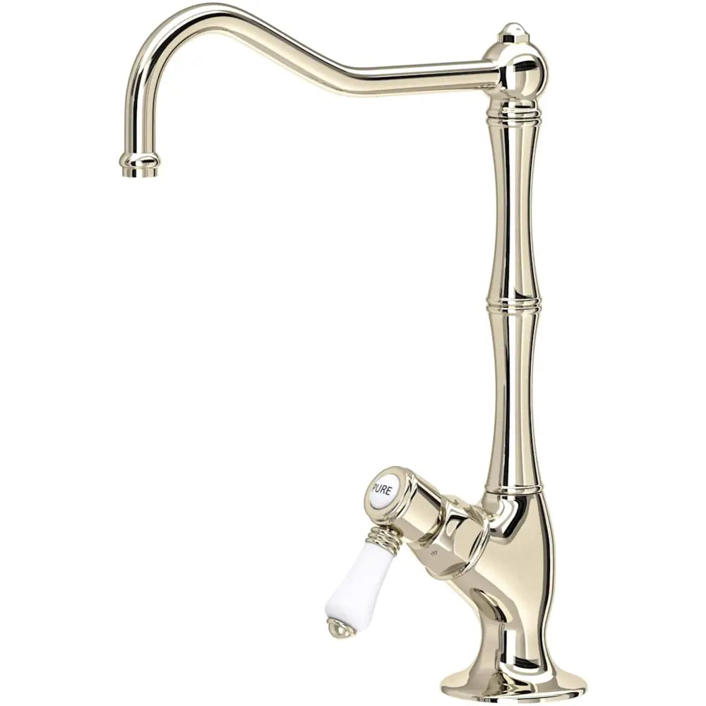 Rohl Acqui 0.5 GPM Cold Water Dispenser with Porcelain Lever Handle