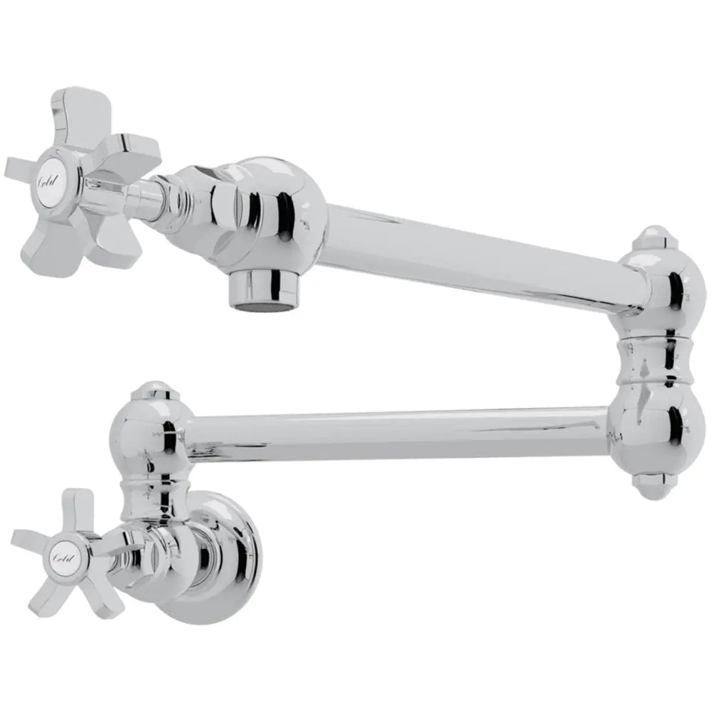 Rohl Italian Country Kitchen 1.5 GPM Wall Mounted Single Hole Pot Filler