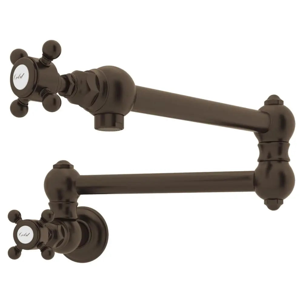 Rohl Italian Country Kitchen 1.5 GPM Wall Mounted Single Hole Pot Filler