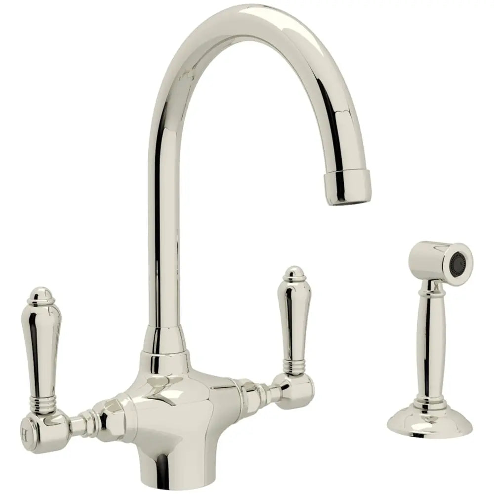 Rohl San Julio 1.5 GPM Single Hole Kitchen Faucet - Includes Side Spray