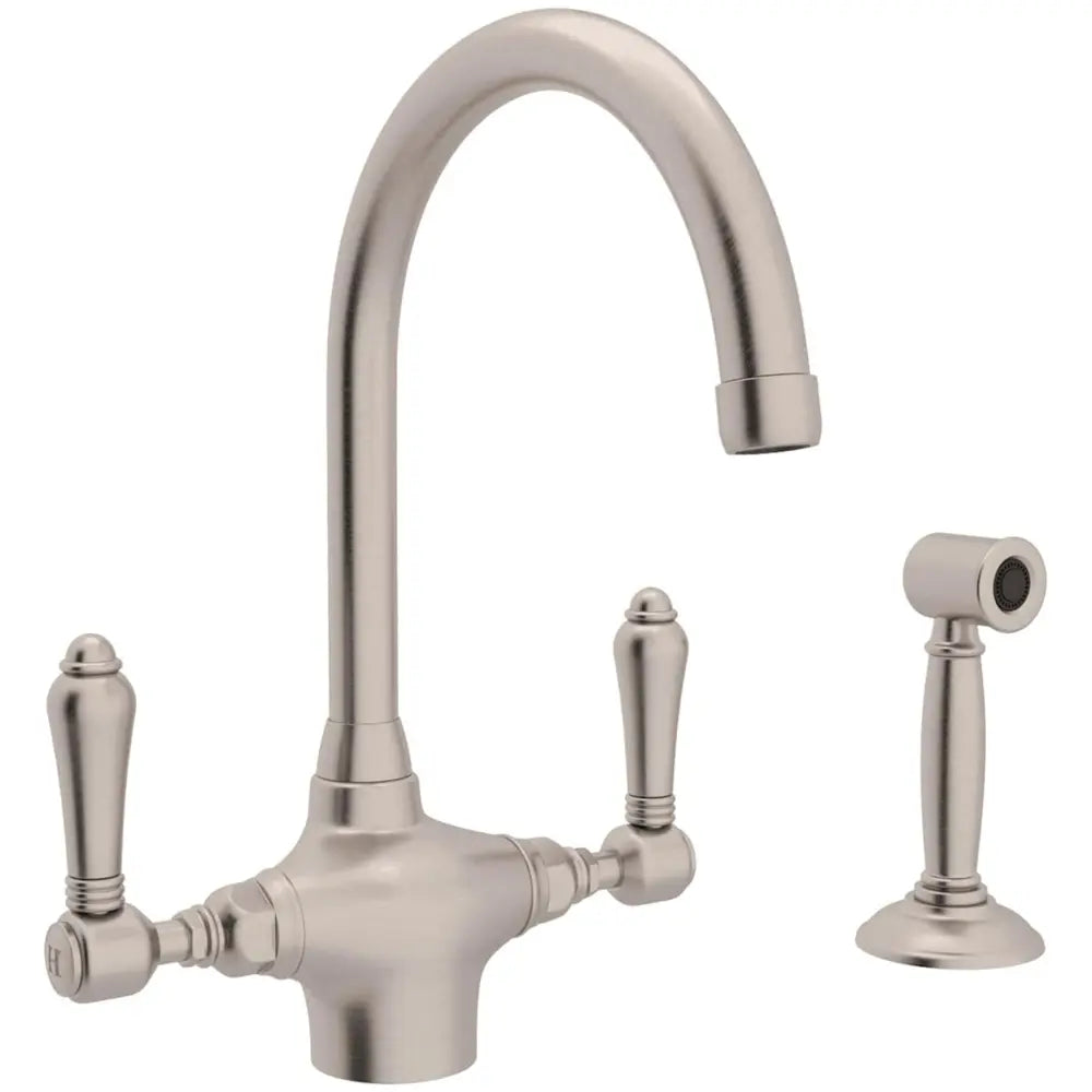 Rohl San Julio 1.5 GPM Single Hole Kitchen Faucet - Includes Side Spray