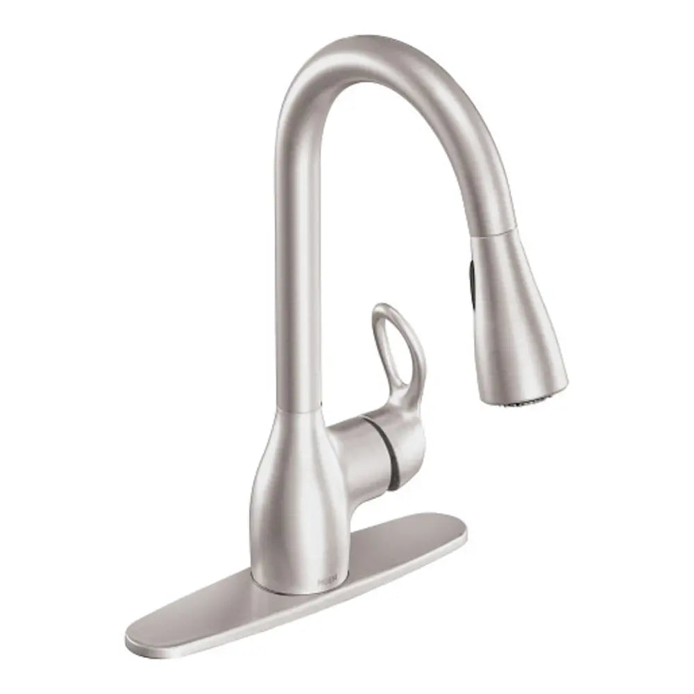 Moen Kleo Single Handle Kitchen Faucet with Pullout Spray