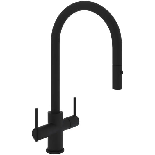 Rohl Pirellone 1.8 GPM Single Hole Pull Down Kitchen Faucet