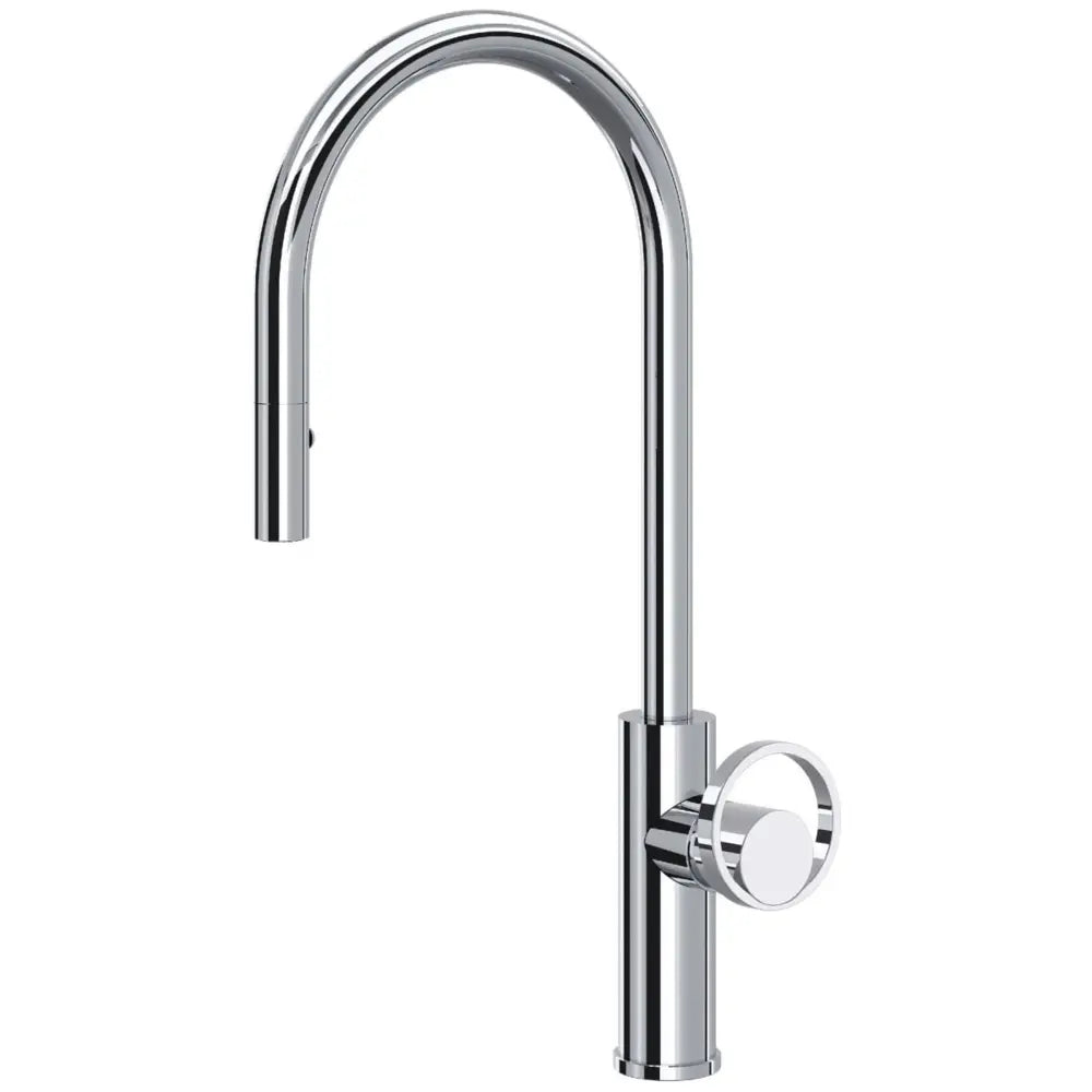 Rohl Eclissi 1.75 GPM Single Hole Pull Down Kitchen Faucet
