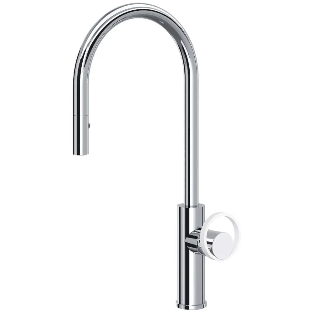 Rohl Eclissi 1.75 GPM Single Hole Pull Down Kitchen Faucet