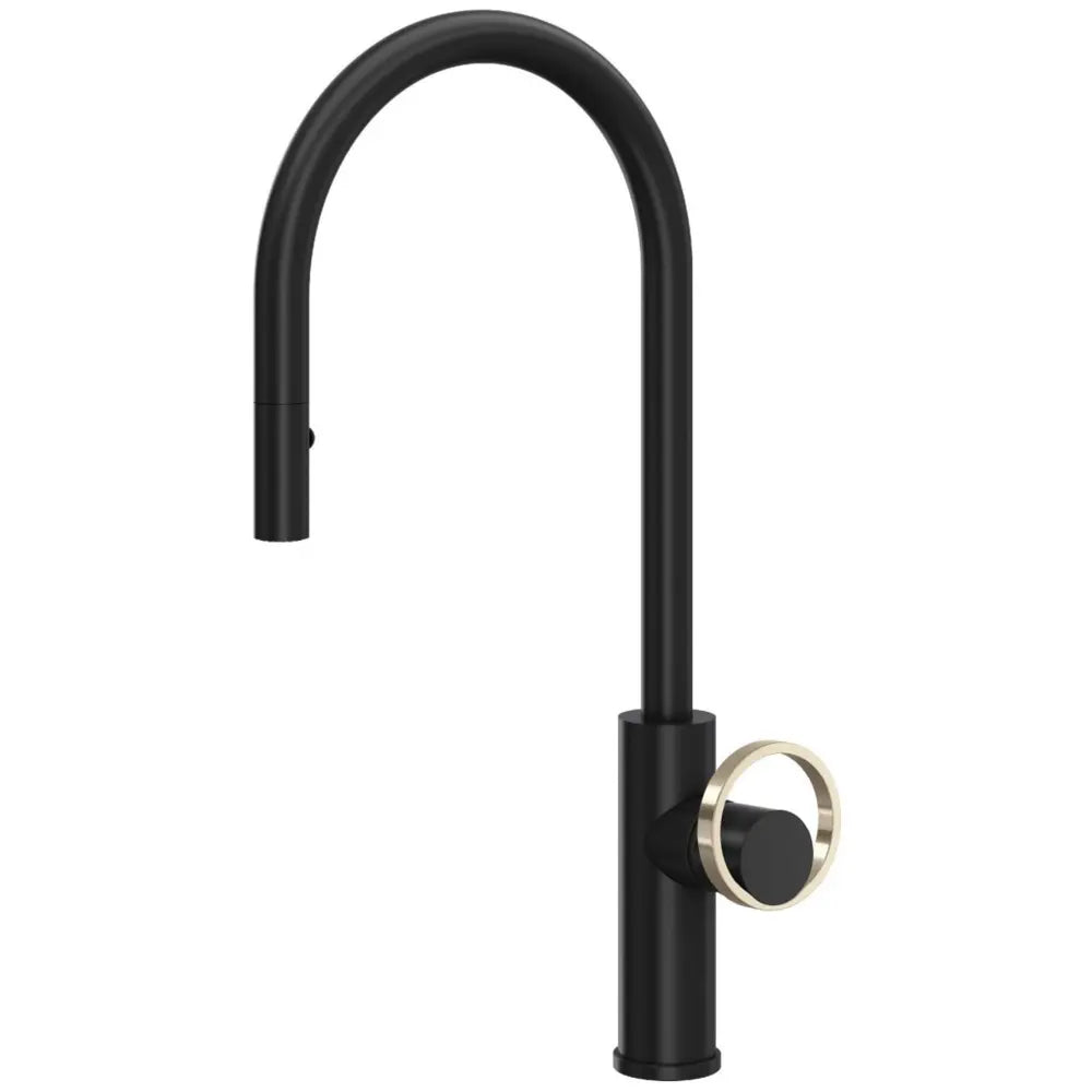 Rohl Eclissi 1.75 GPM Single Hole Pull Down Kitchen Faucet