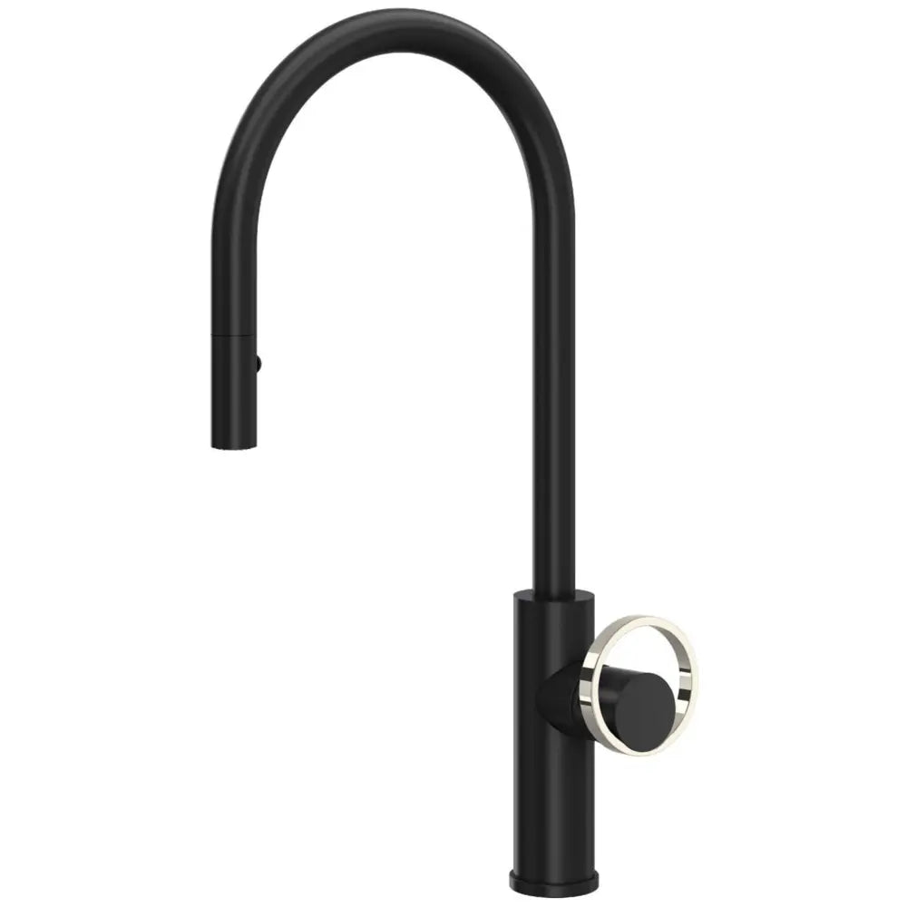 Rohl Eclissi 1.75 GPM Single Hole Pull Down Kitchen Faucet