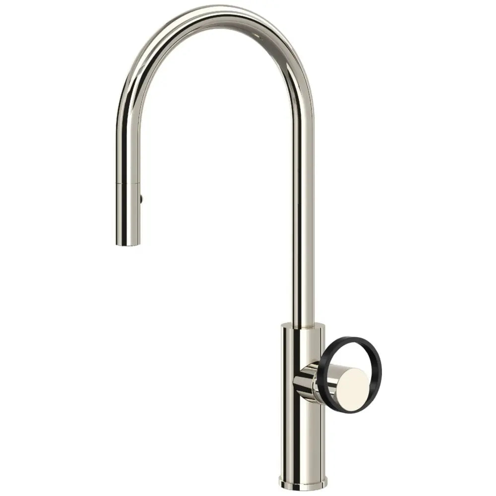Rohl Eclissi 1.75 GPM Single Hole Pull Down Kitchen Faucet