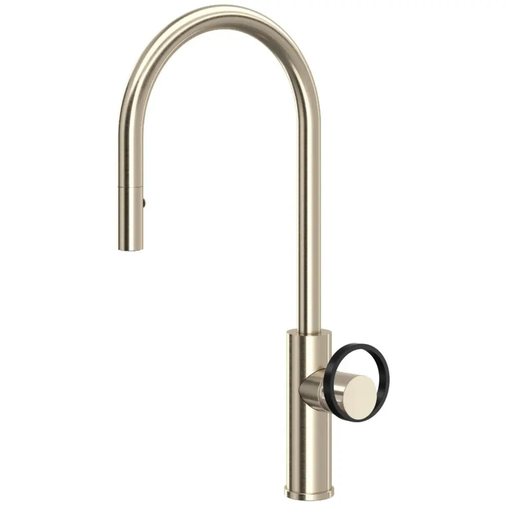 Rohl Eclissi 1.75 GPM Single Hole Pull Down Kitchen Faucet