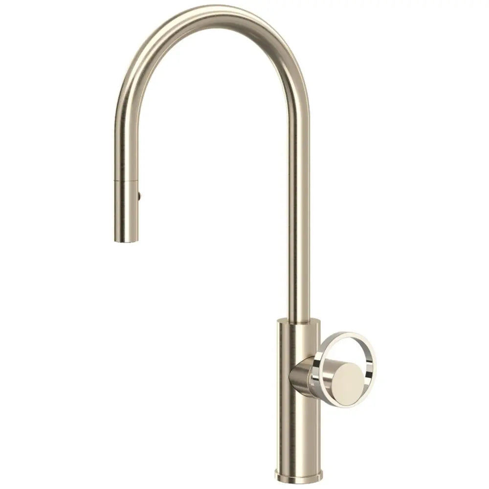 Rohl Eclissi 1.75 GPM Single Hole Pull Down Kitchen Faucet