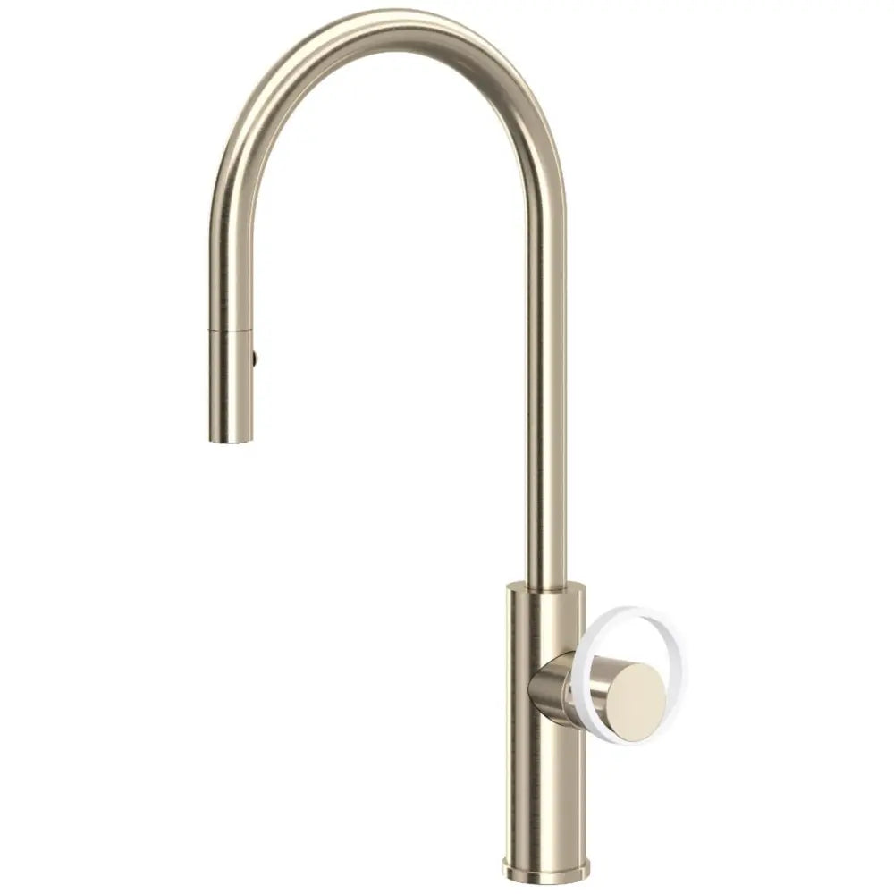 Rohl Eclissi 1.75 GPM Single Hole Pull Down Kitchen Faucet