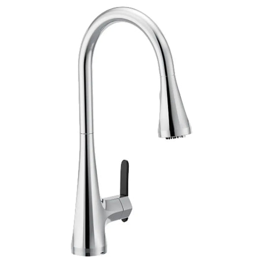 Moen Sinema 1.5 GPM Single Hole Pull Down Kitchen Faucet