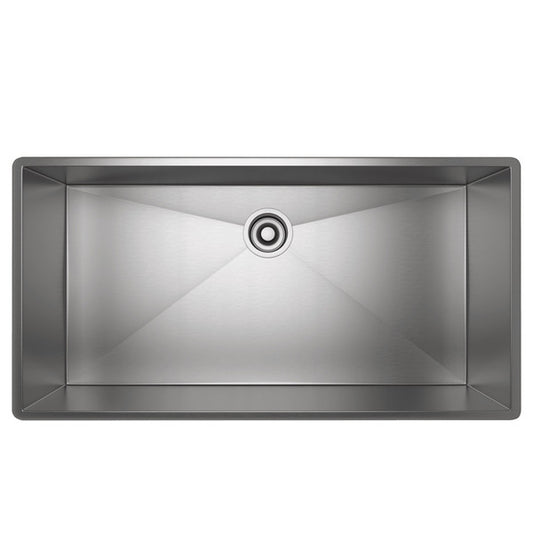 Rohl Forze RSS3618SB Single Bowl Undermount Stainless Steel Kitchen Sink