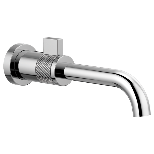 Brizo Litze 1.2 GPM Wall Mounted Single Hole Bathroom Faucet - Less Rough In and Drain Assembly