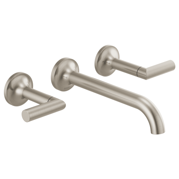 Brizo Odin 1.5 GPM Wall Mounted Widespread Bathroom Faucet - Less Handles and Rough In